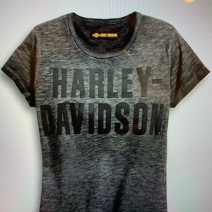 HARLEY DAVIDSON -Women's Jersey Appliqué Tee